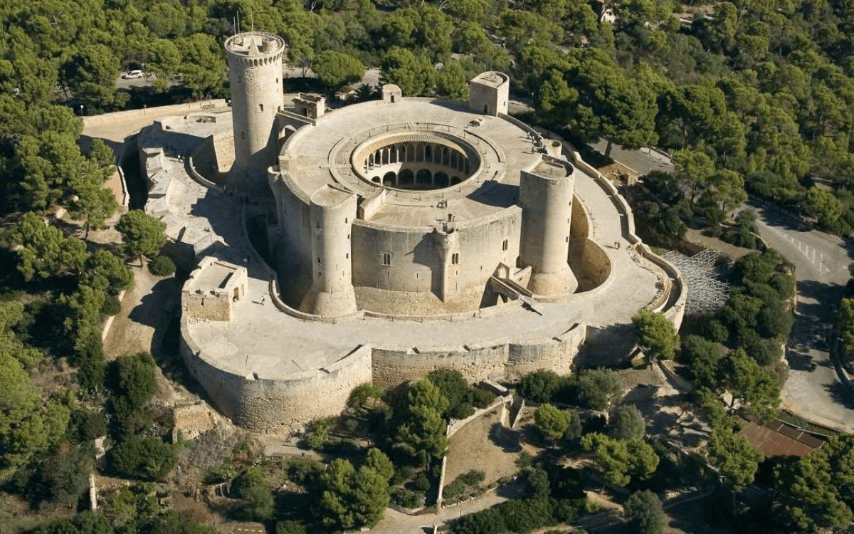 Bellver Castle from above