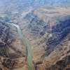 View of the Colorado River from above