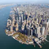 Aerial view of New York City
