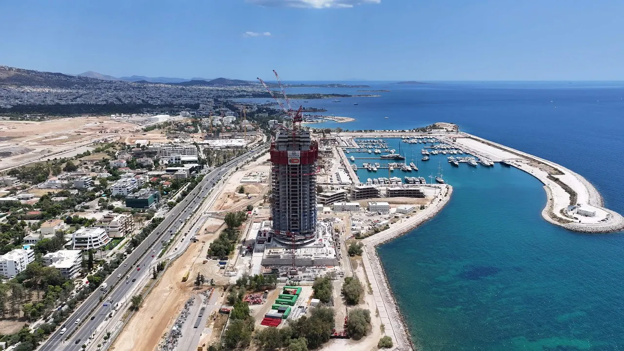 Ellinikon Tower from above