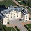 Aerial view of Château de Dampierre