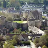 Château de la Madeleine over the Chevreuse