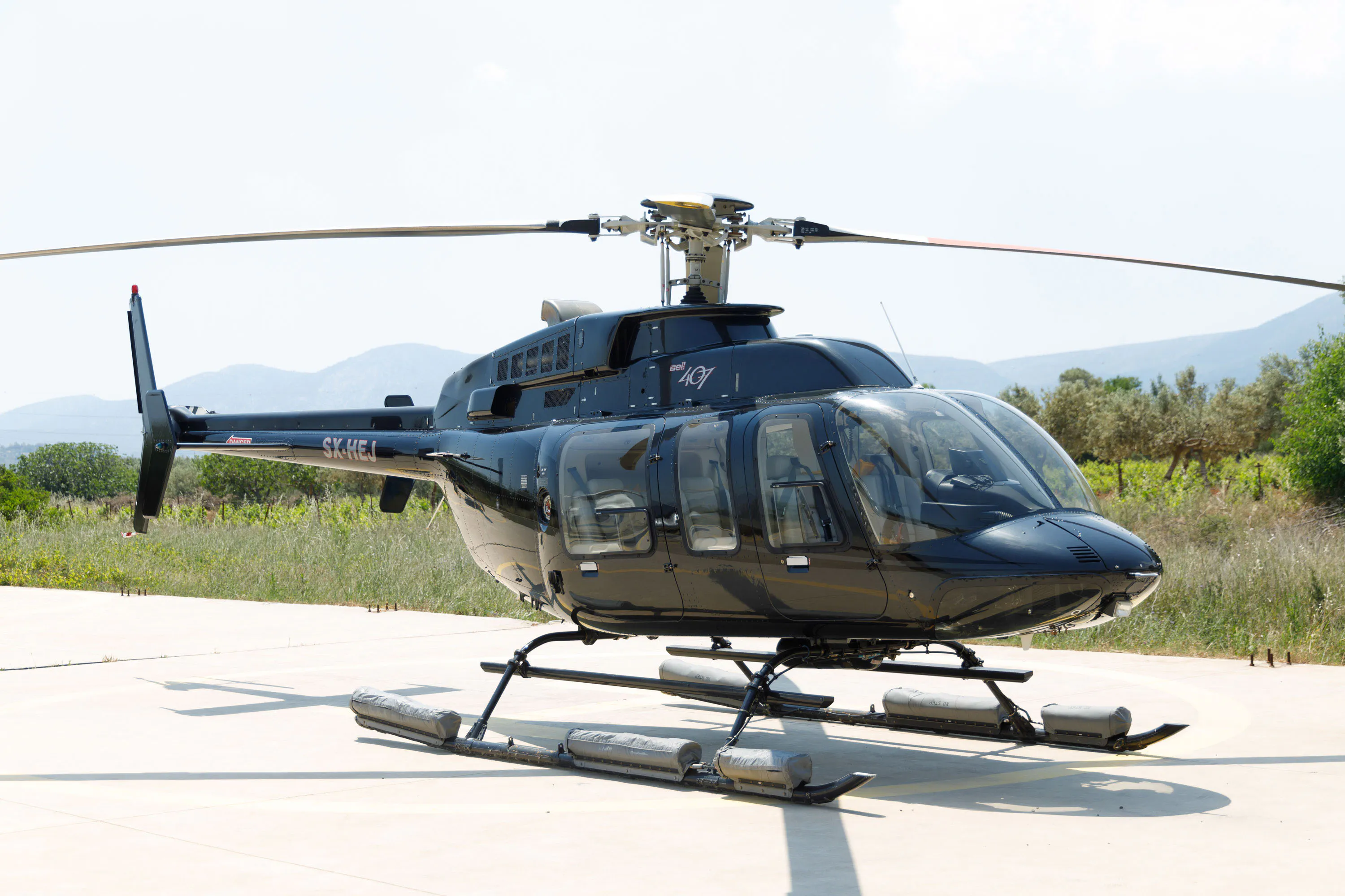hoper Helicopter Types | Bell 407