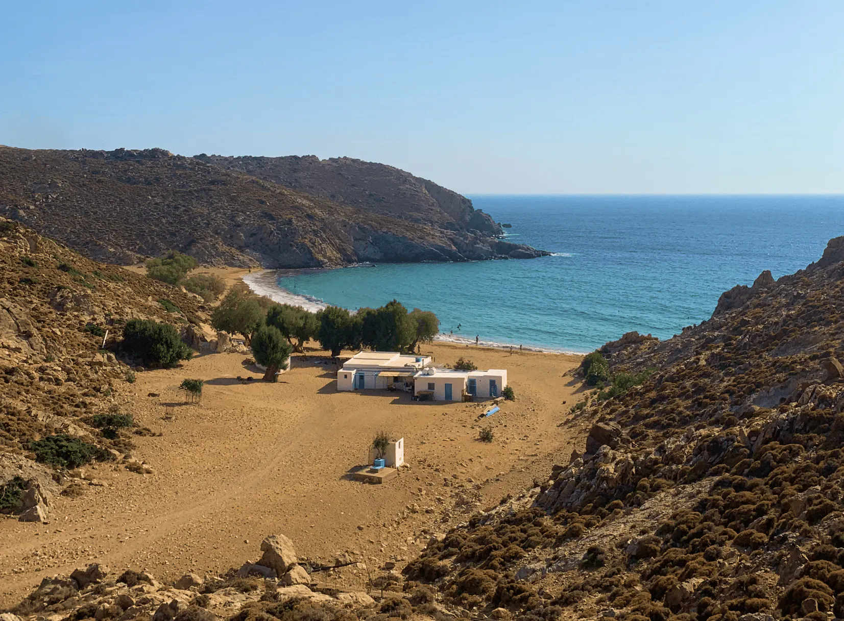 hoper - Approaching Psili Ammos beach by feet