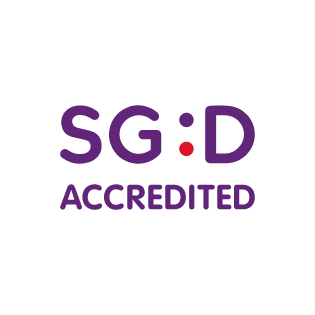 SG:D accredited logo