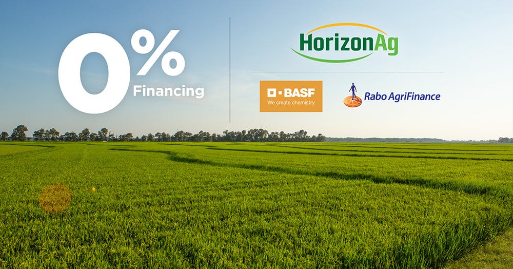 Special 0% Financing from Horizon Ag + BASF + Rabo AgriFinance