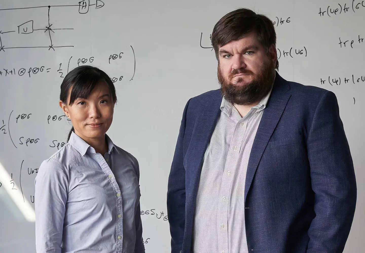 Horizon Quantum's CSO Dr Si-Hui Tan and CEO Dr Joe Fitzsimons