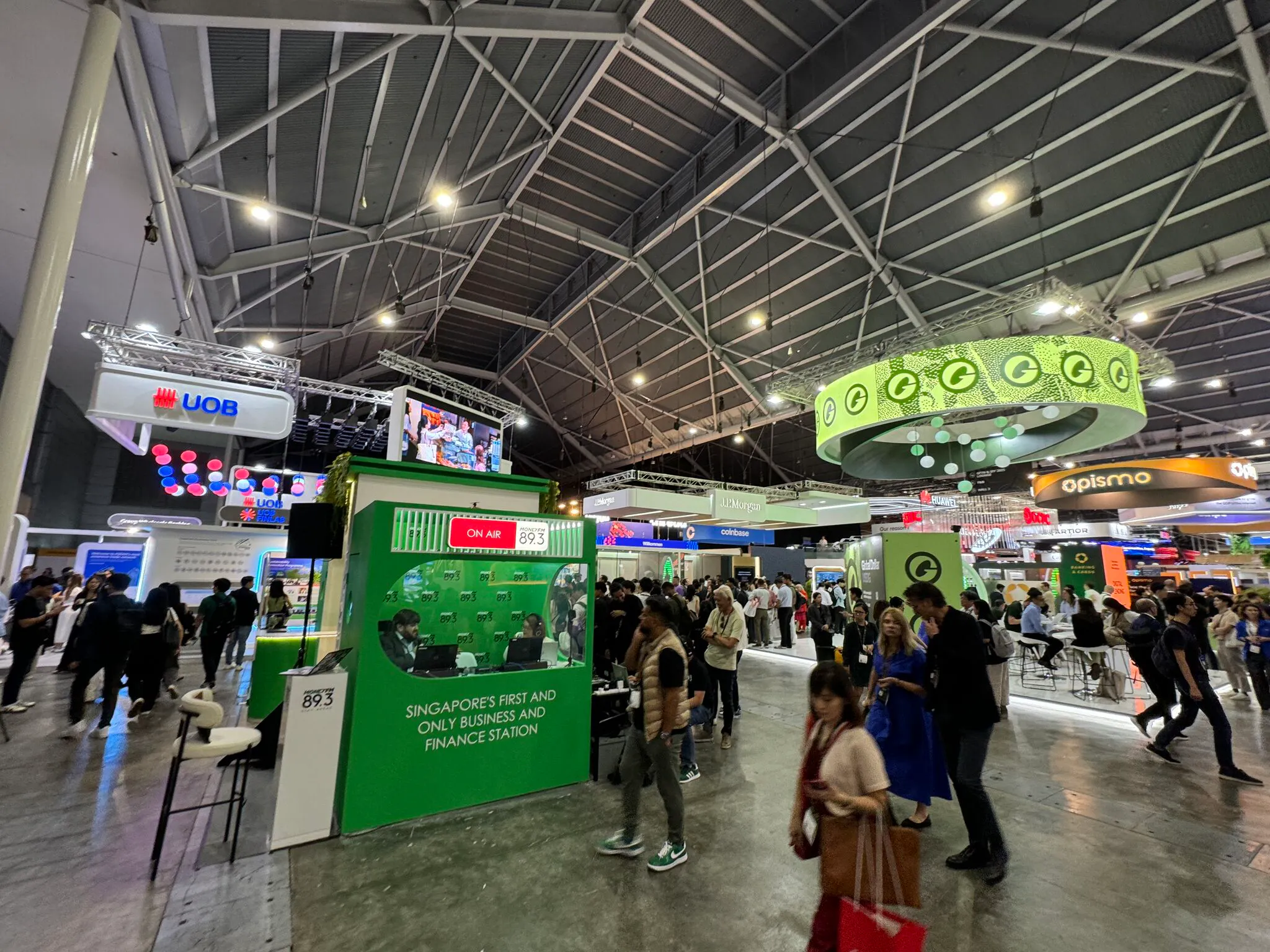 SFF 2024 venue with MoneyFM booth