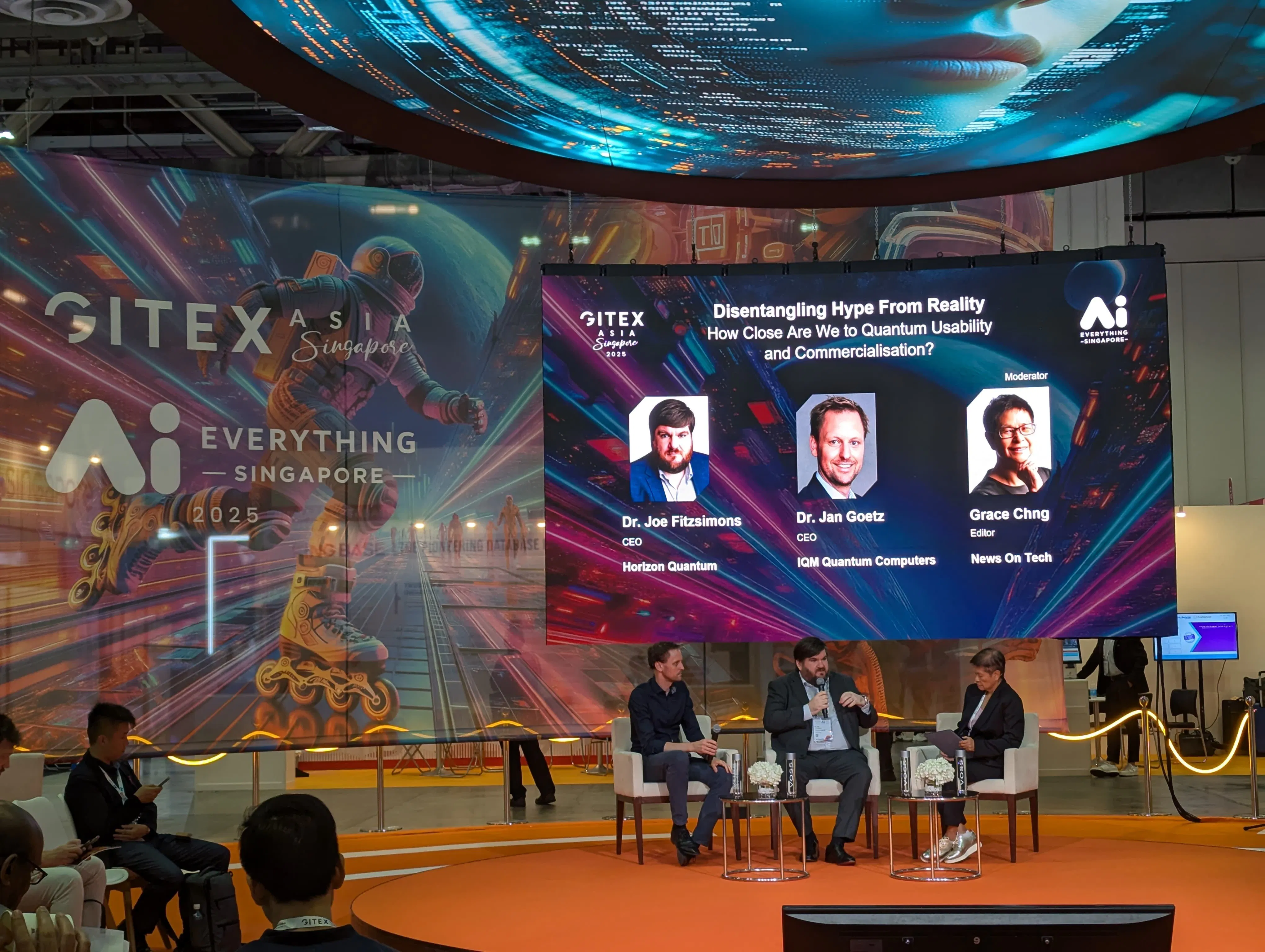 GITEX Asia 2025, panel "How Close Are We to Quantum Usability and Commercialisation?"