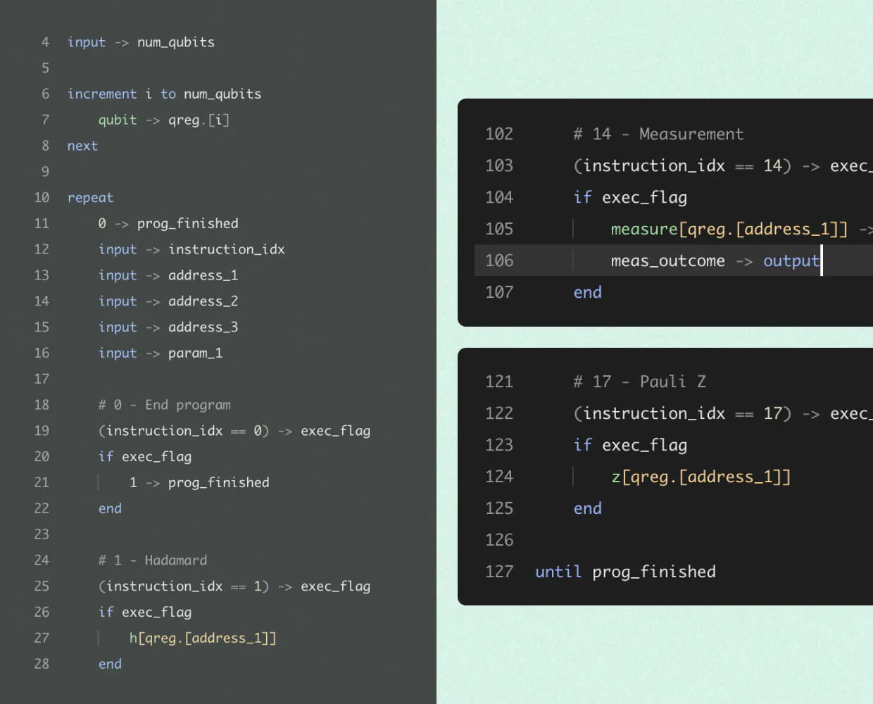 Screenshots of Triple Alpha's indefinite loops