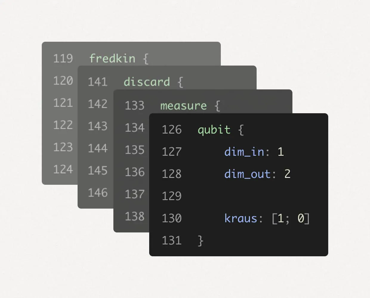 Screenshot of Triple Alpha's instruction set translation