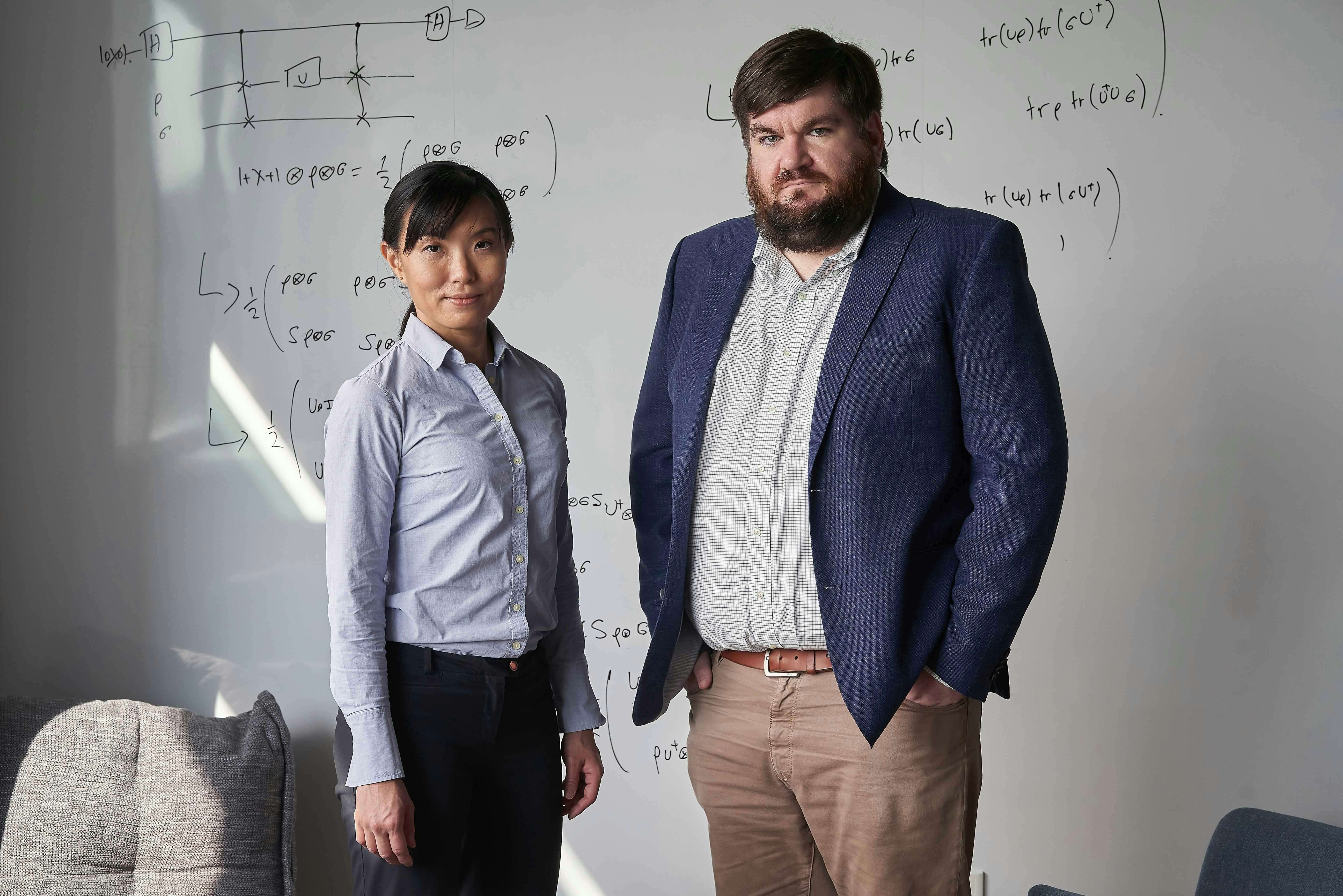 Horizon Quantum's CSO Dr Si-Hui Tan and CEO Dr Joe Fitzsimons