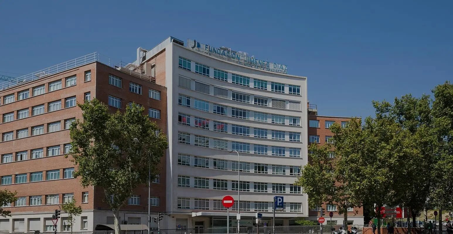 Fachada del Hospital Fundación Jiménez Díaz