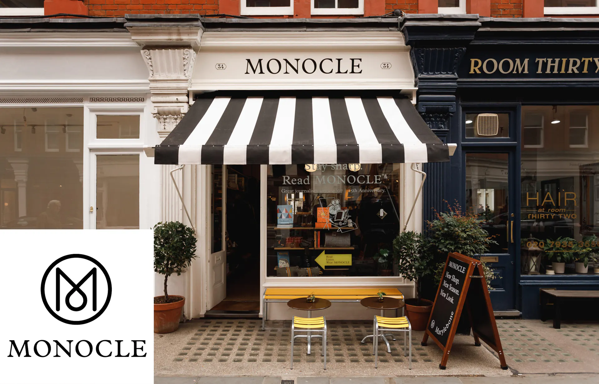 Monocle shop front