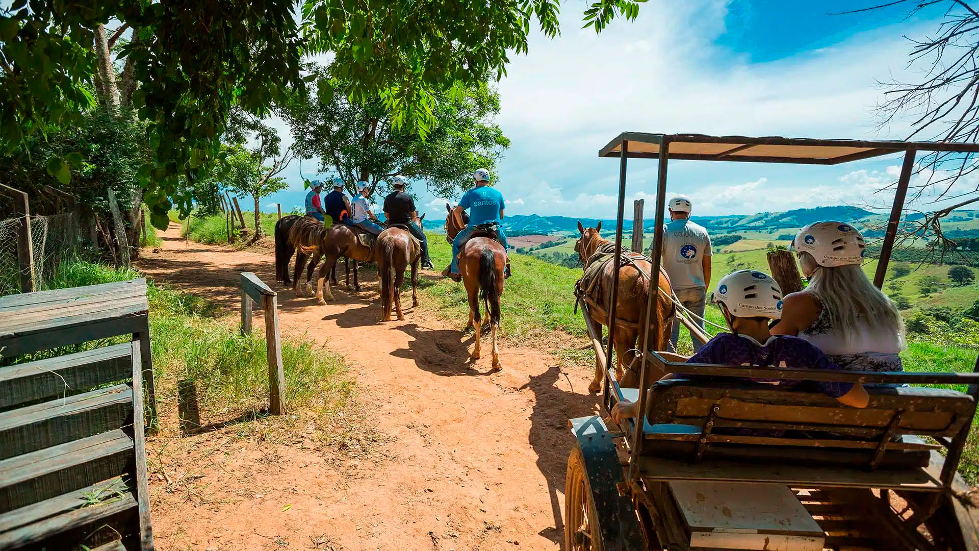 passeio a cavalo em hotel fazenda em Socorro SP