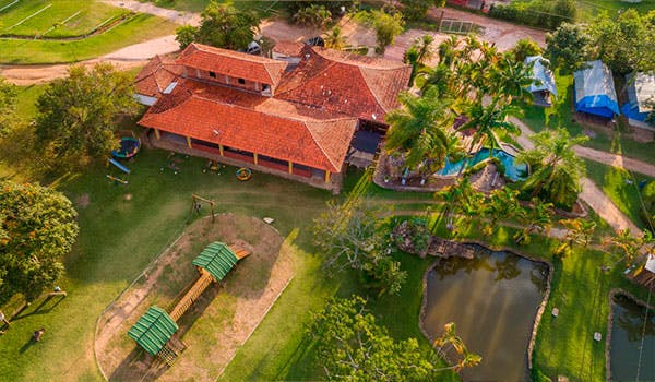 Vista aérea Park dos Lagos