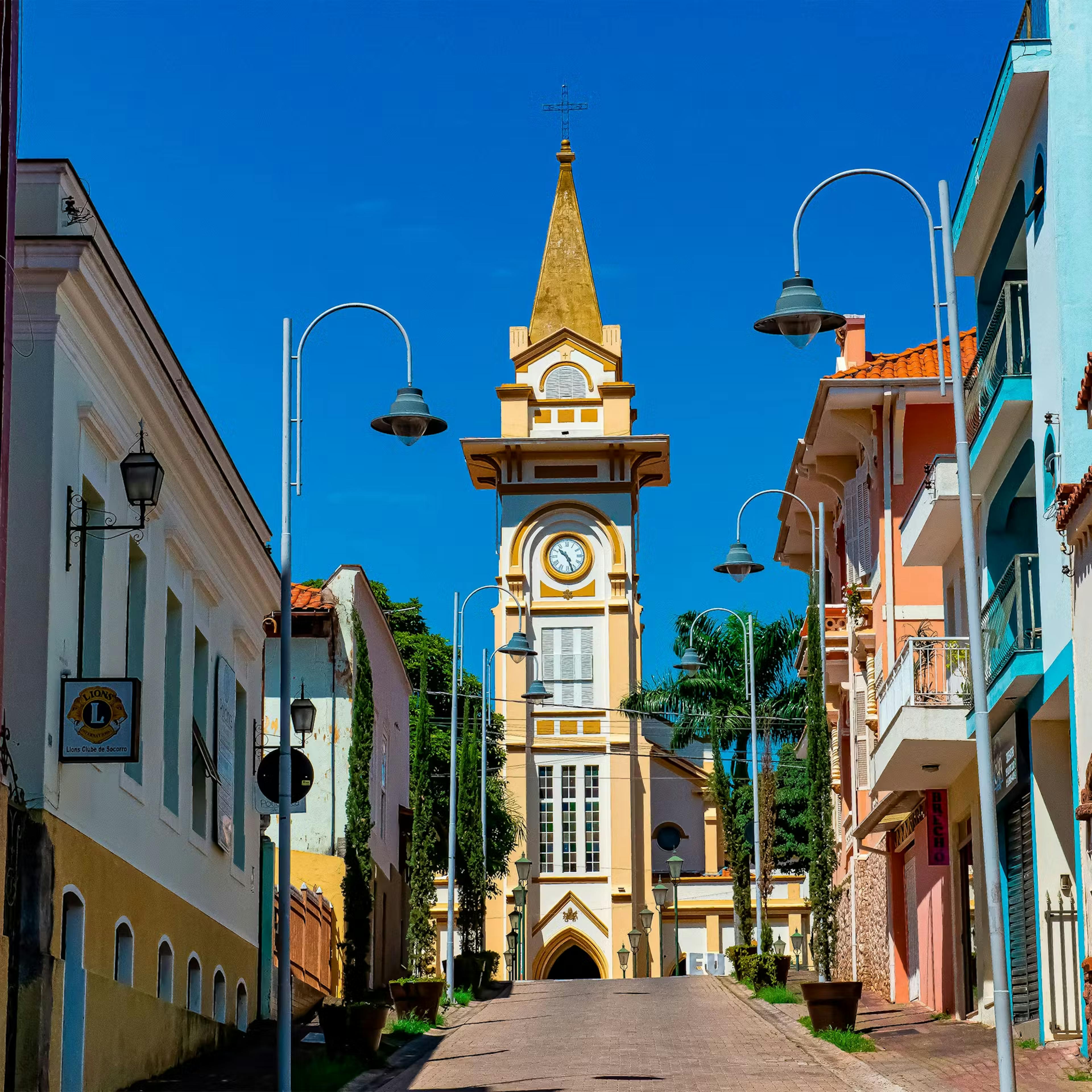 Igreja da cidade de Socorro SP