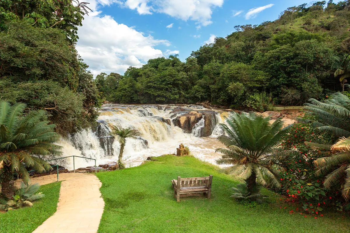 Cachoeira do Hotel Recanto da Cachoeira