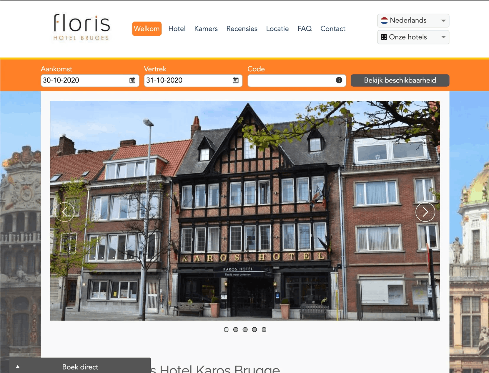 Hotel Website Design Store Template Night Audit