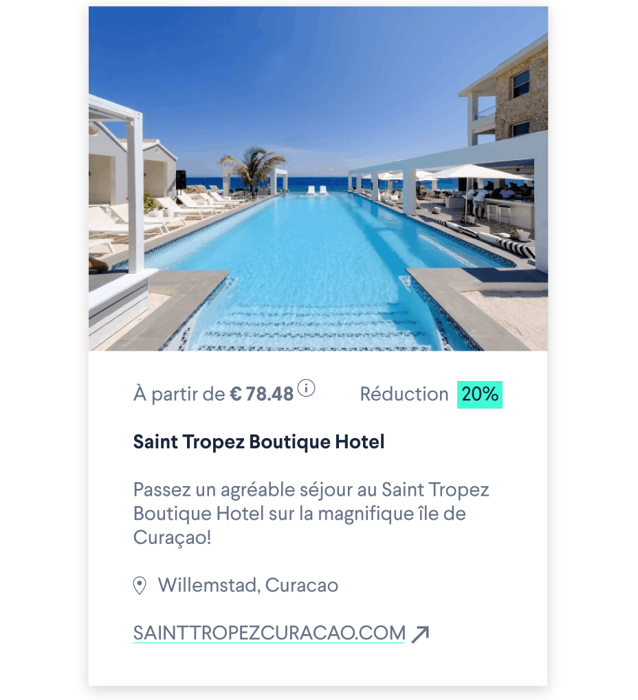 Direct Booking Portal listing example