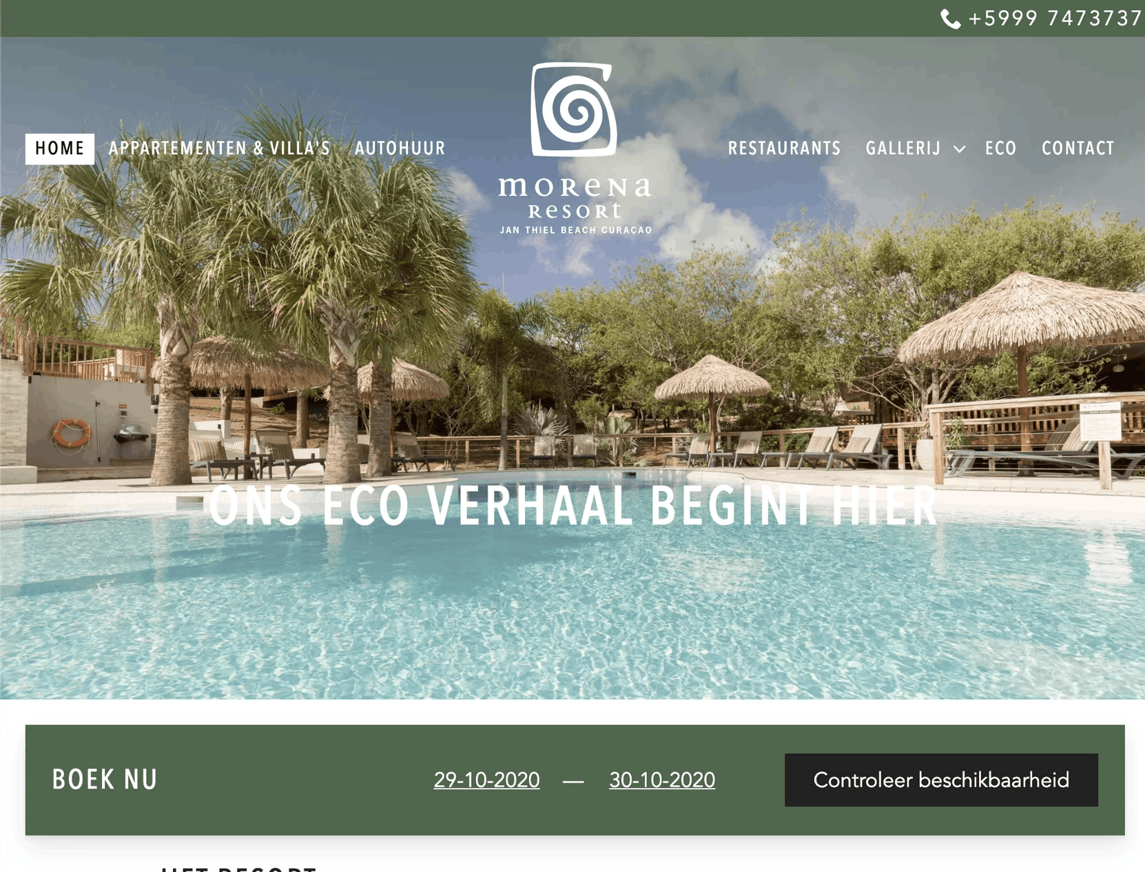 Hotel Website Design Store Template Panoramic