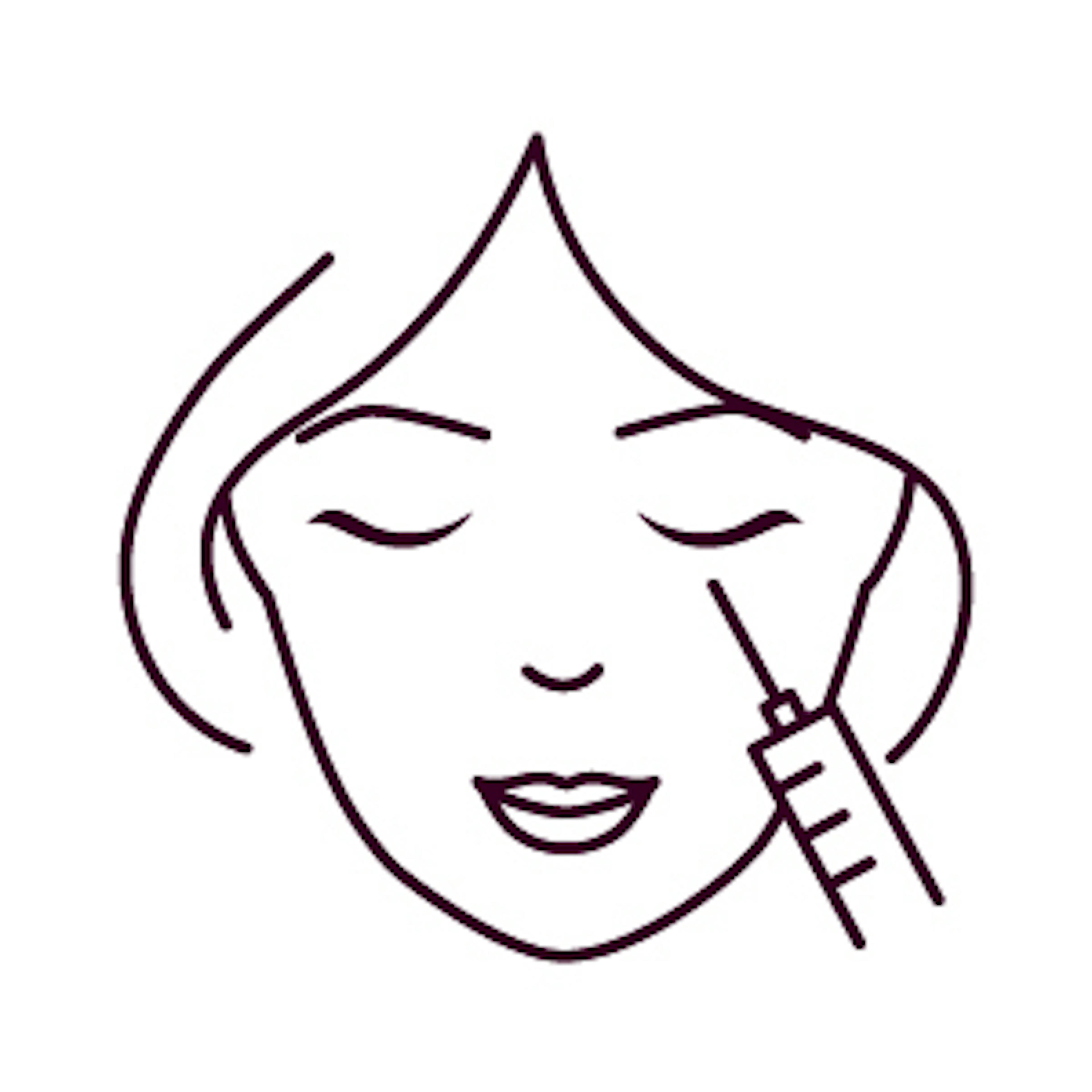 Under eye jelly roll treatment icon