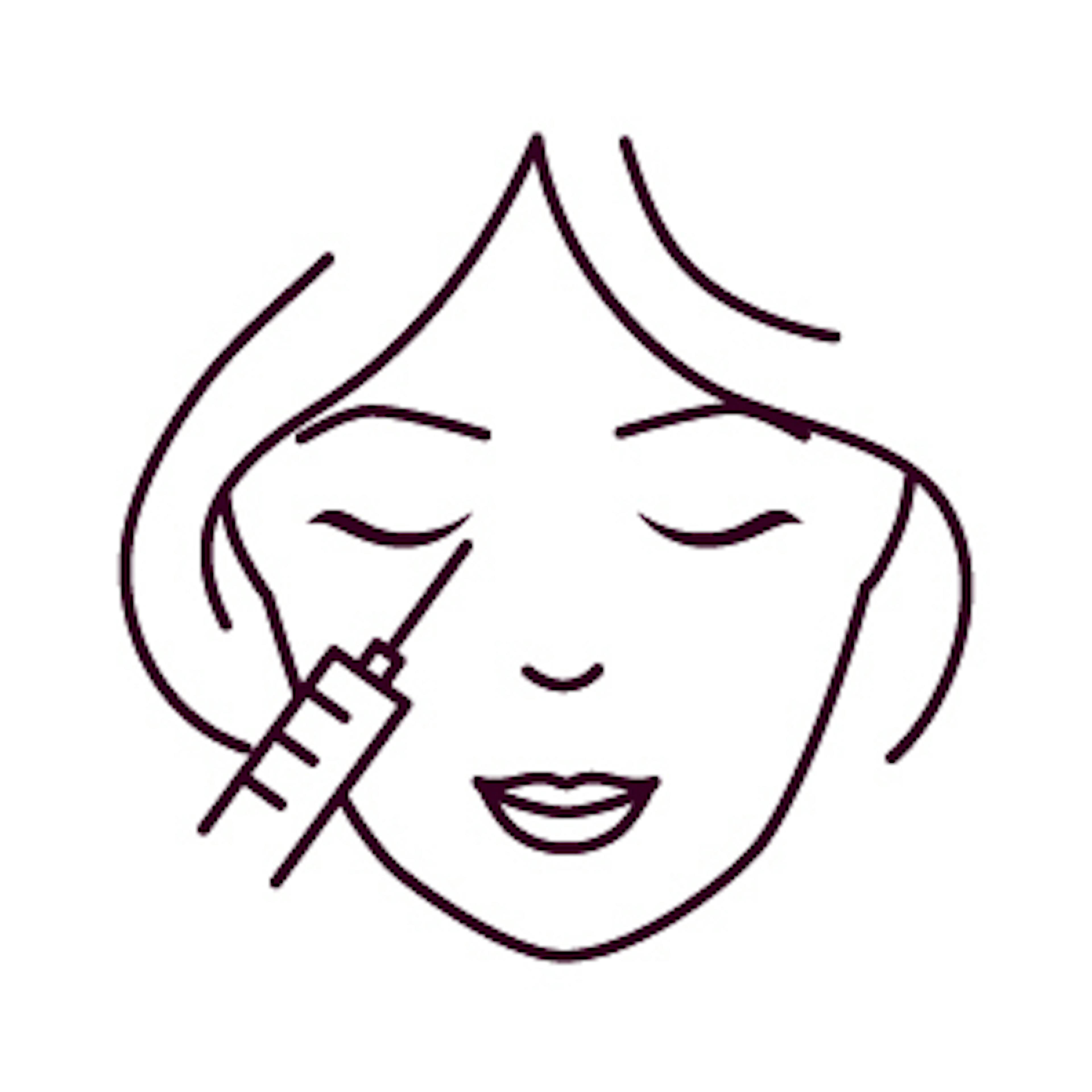 Tear trough filler treatment icon