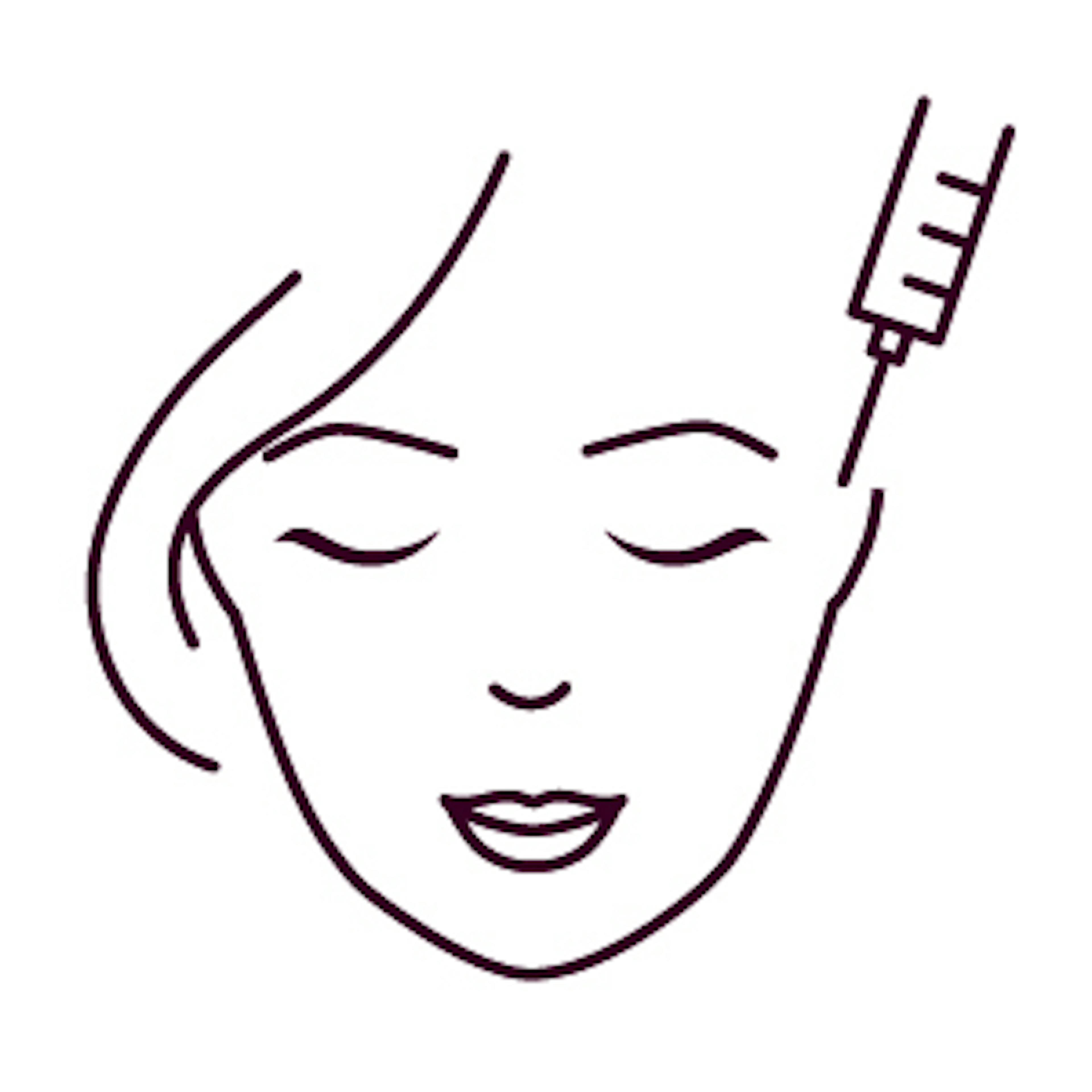 Temple filler treatment icon