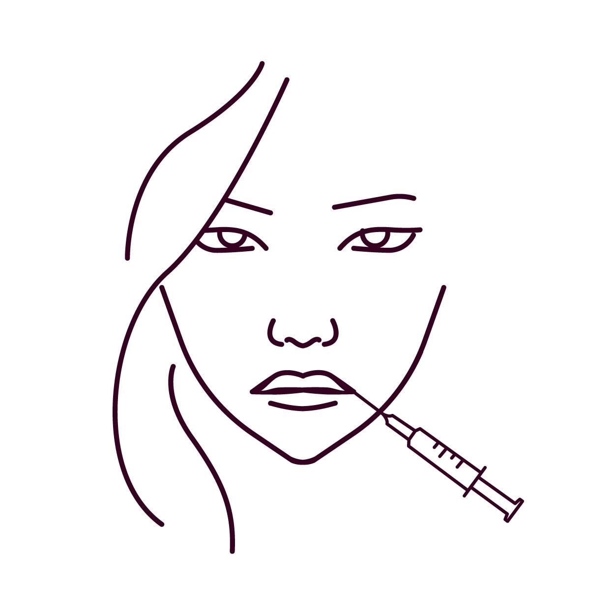 Downturned Mouth treatment icon