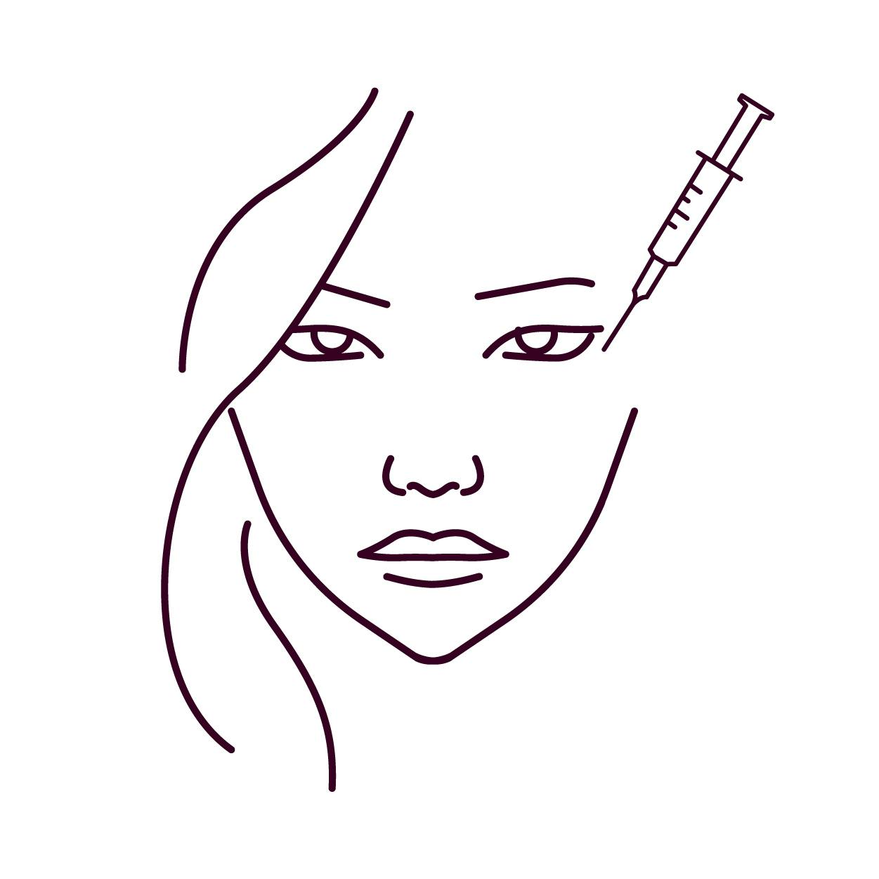 Crow's Feet treatment icon