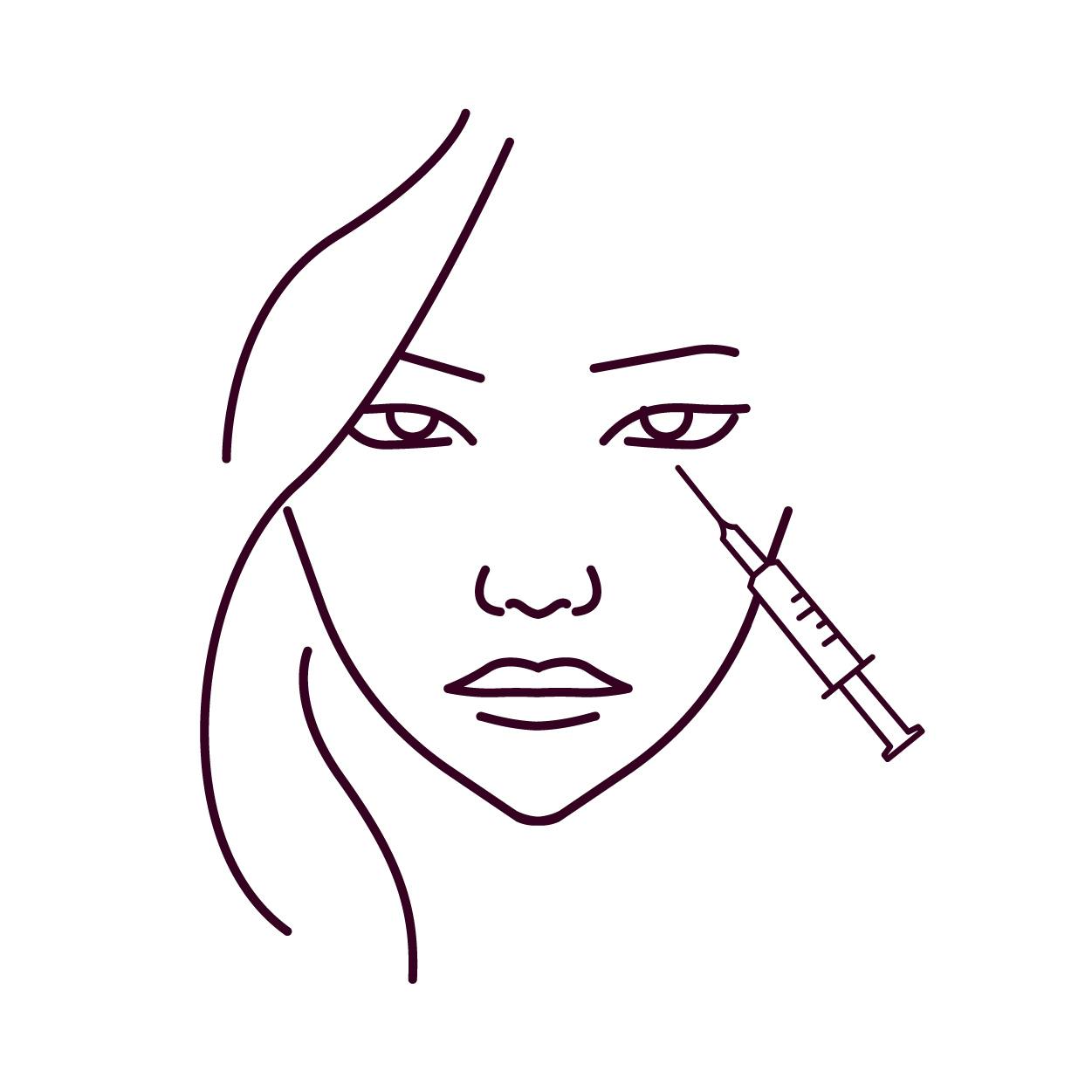 Under Eye Jelly Roll treatment icon