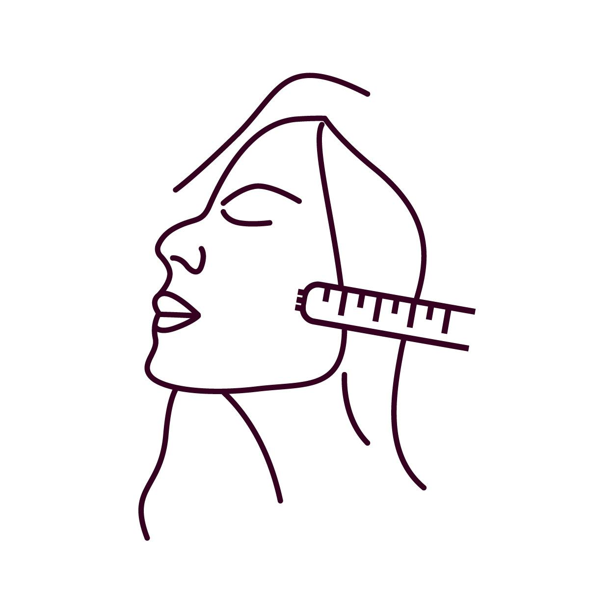 Microneedling treatment icon