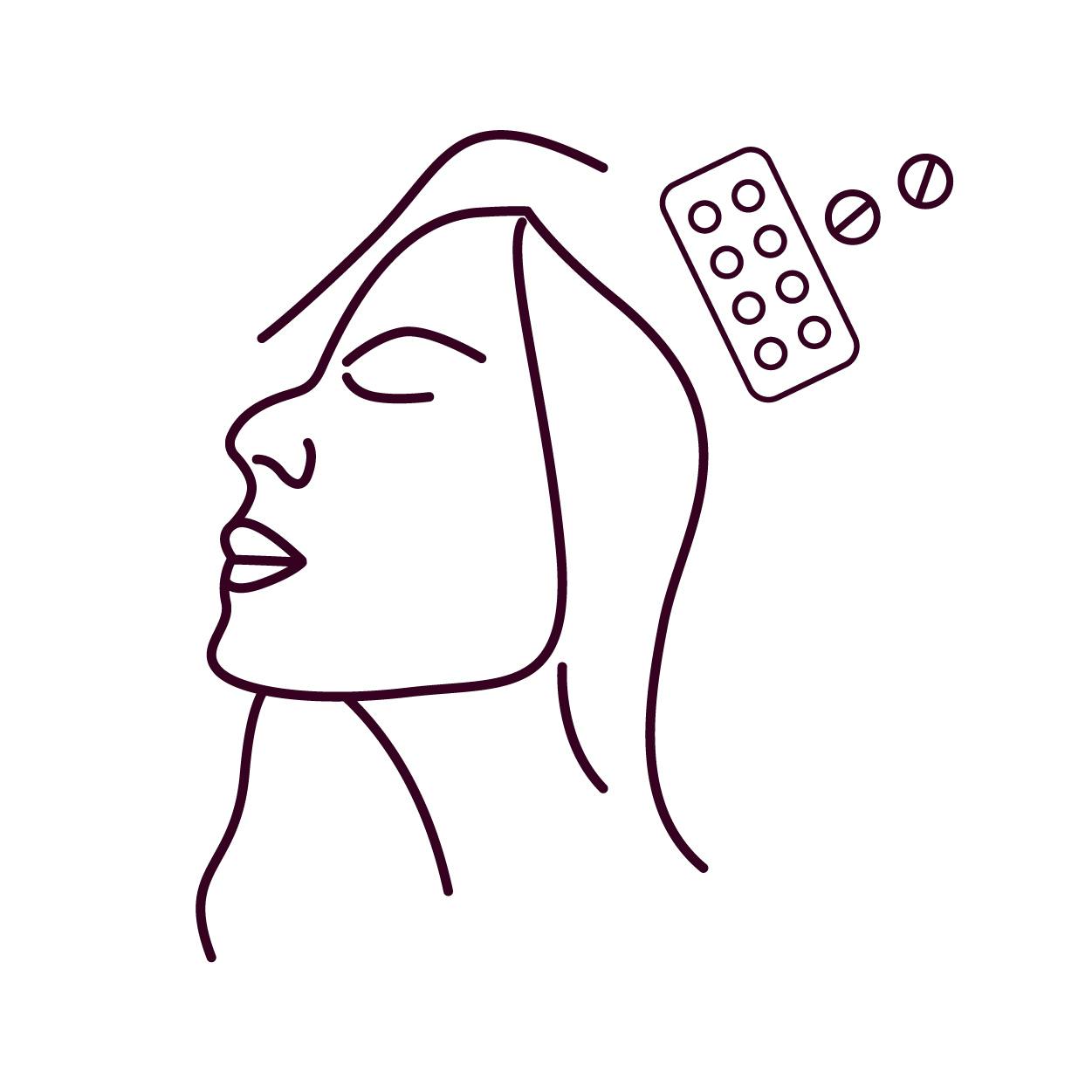 Vitamins and supplements treatment icon