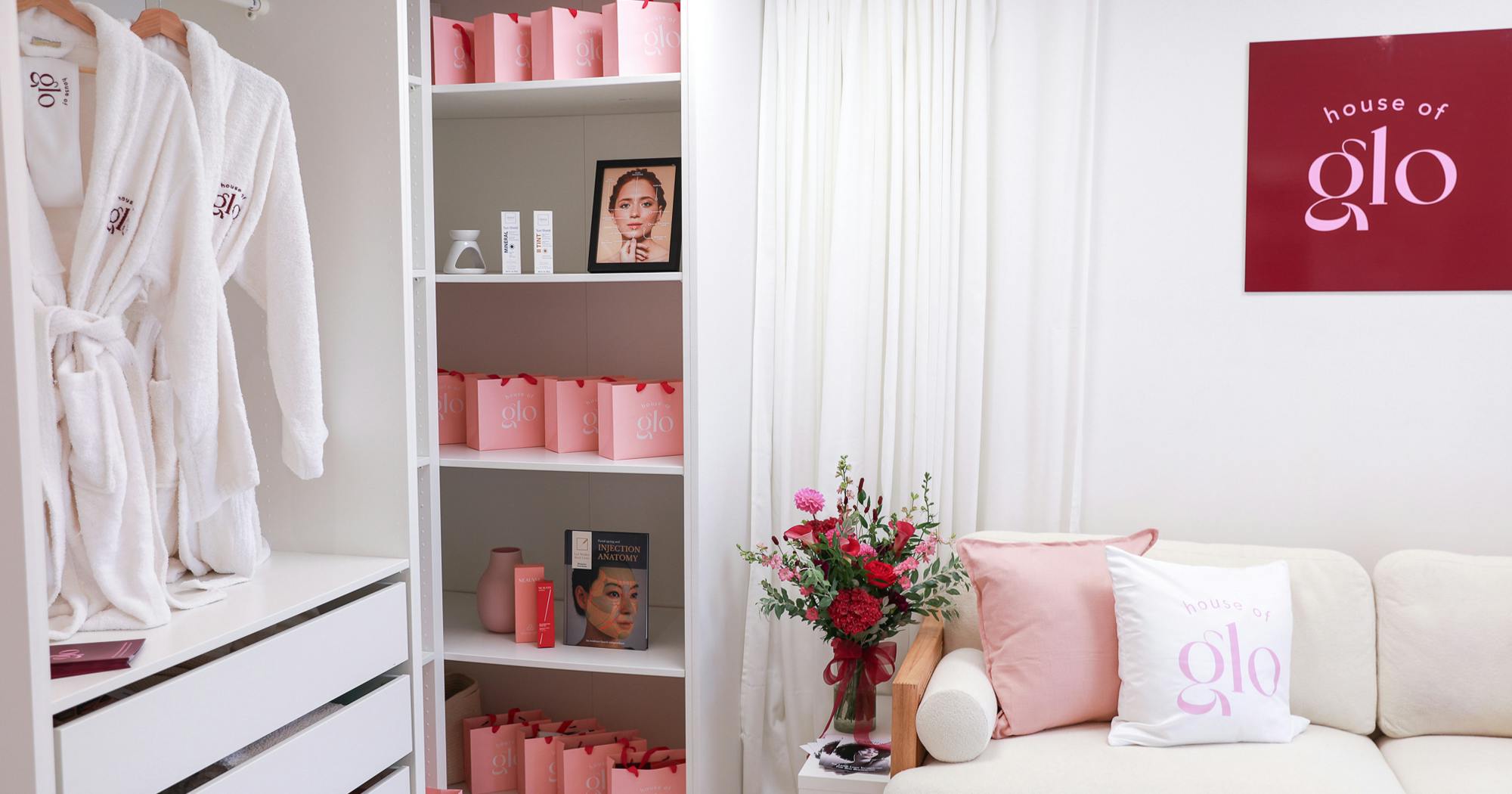 image of House of Glo medical aesthetics skin clinic official launch in Manchester United Kingdom