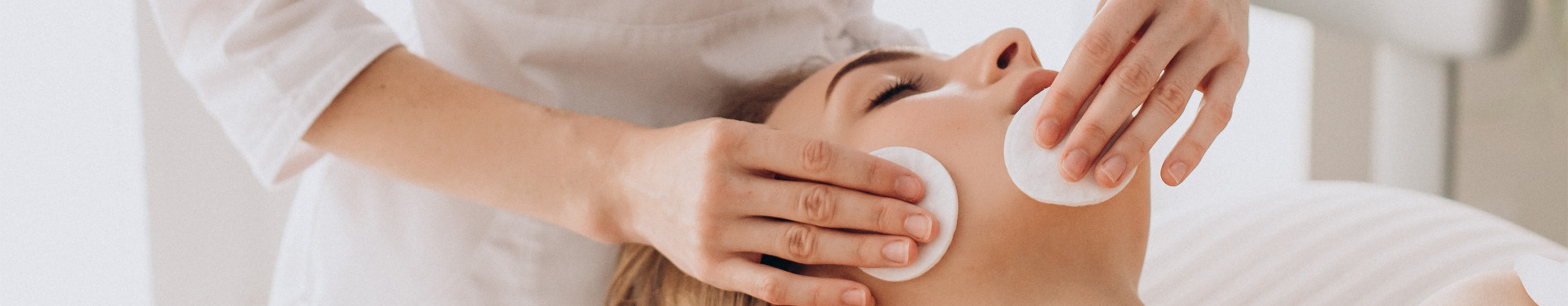 A woman having Bio Spicule Therapy