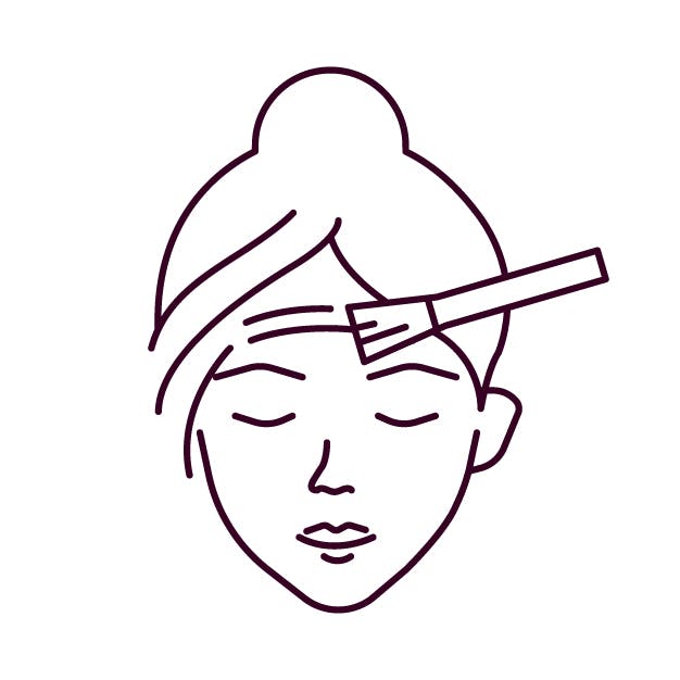 Medical signature obagi facial icon