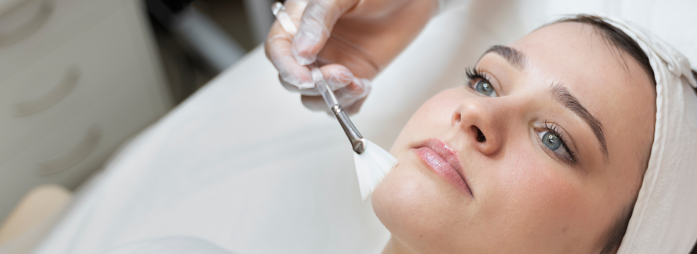woman having obagi facial treatment