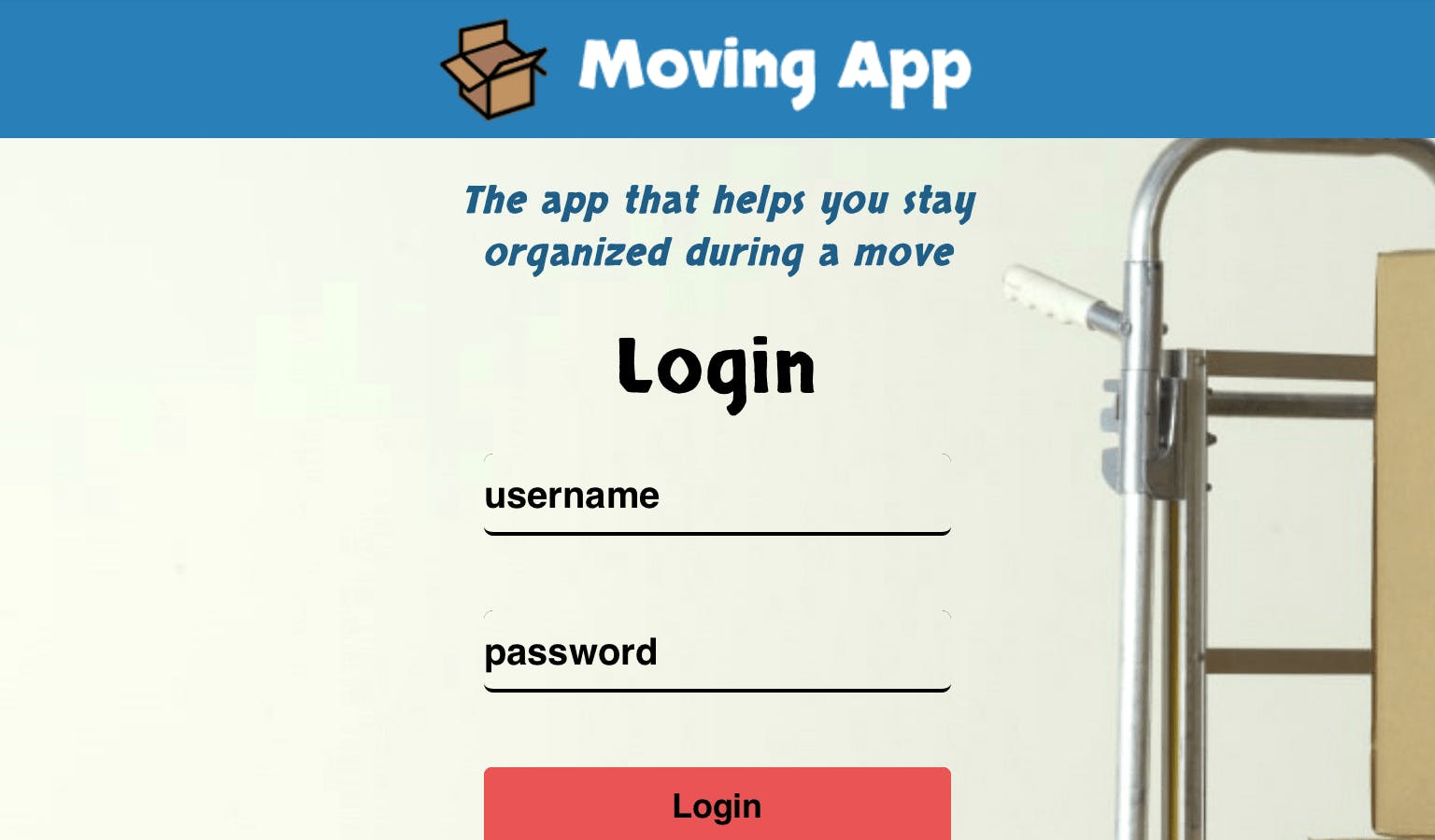 Moving App