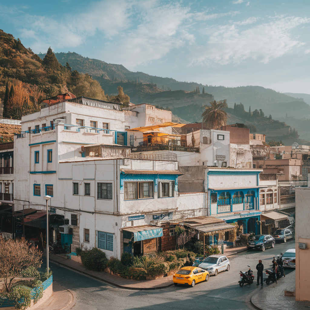 Des maisons en montagne