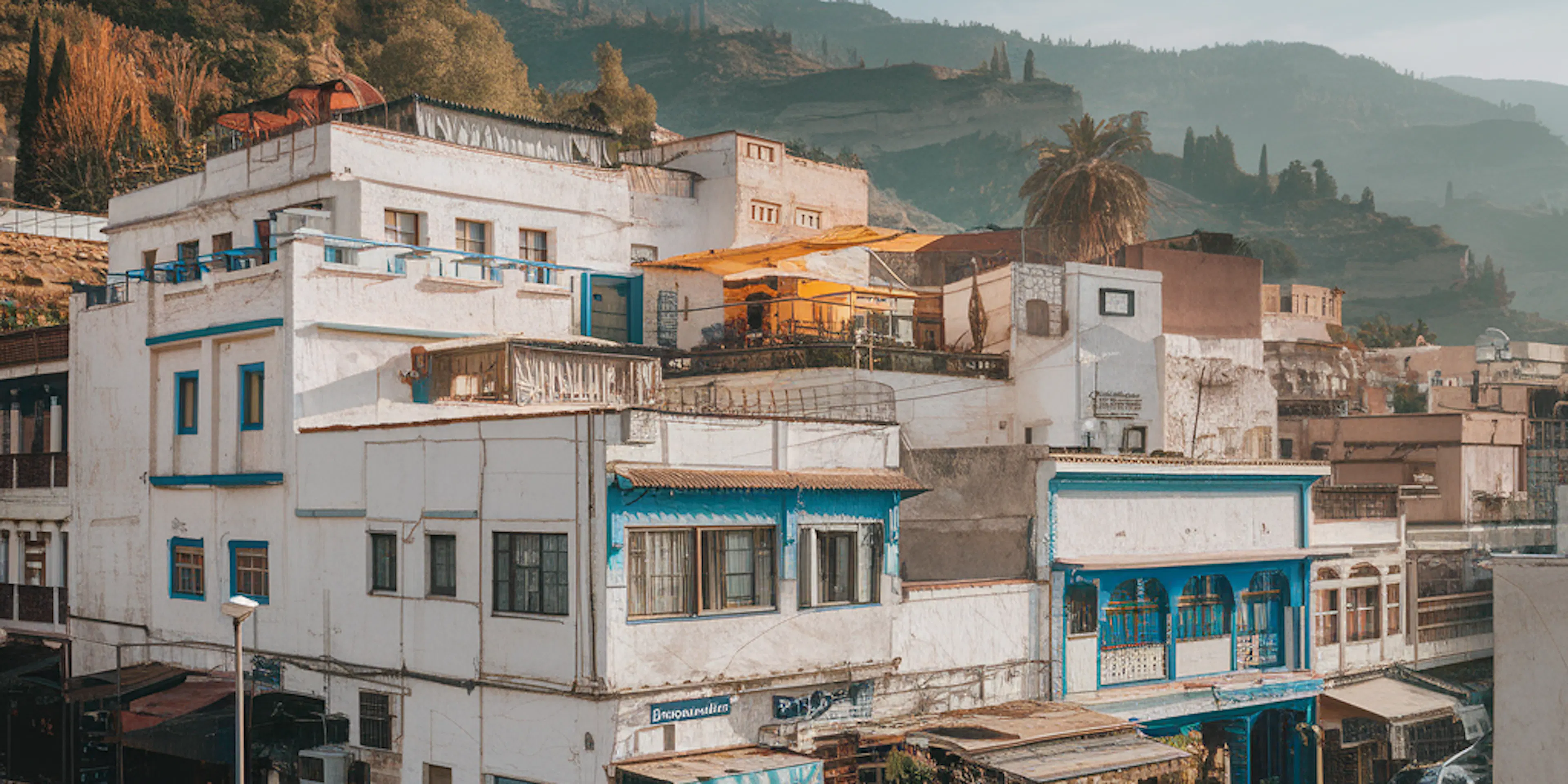 Des maisons en montagne