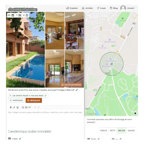 picture showing an ad page