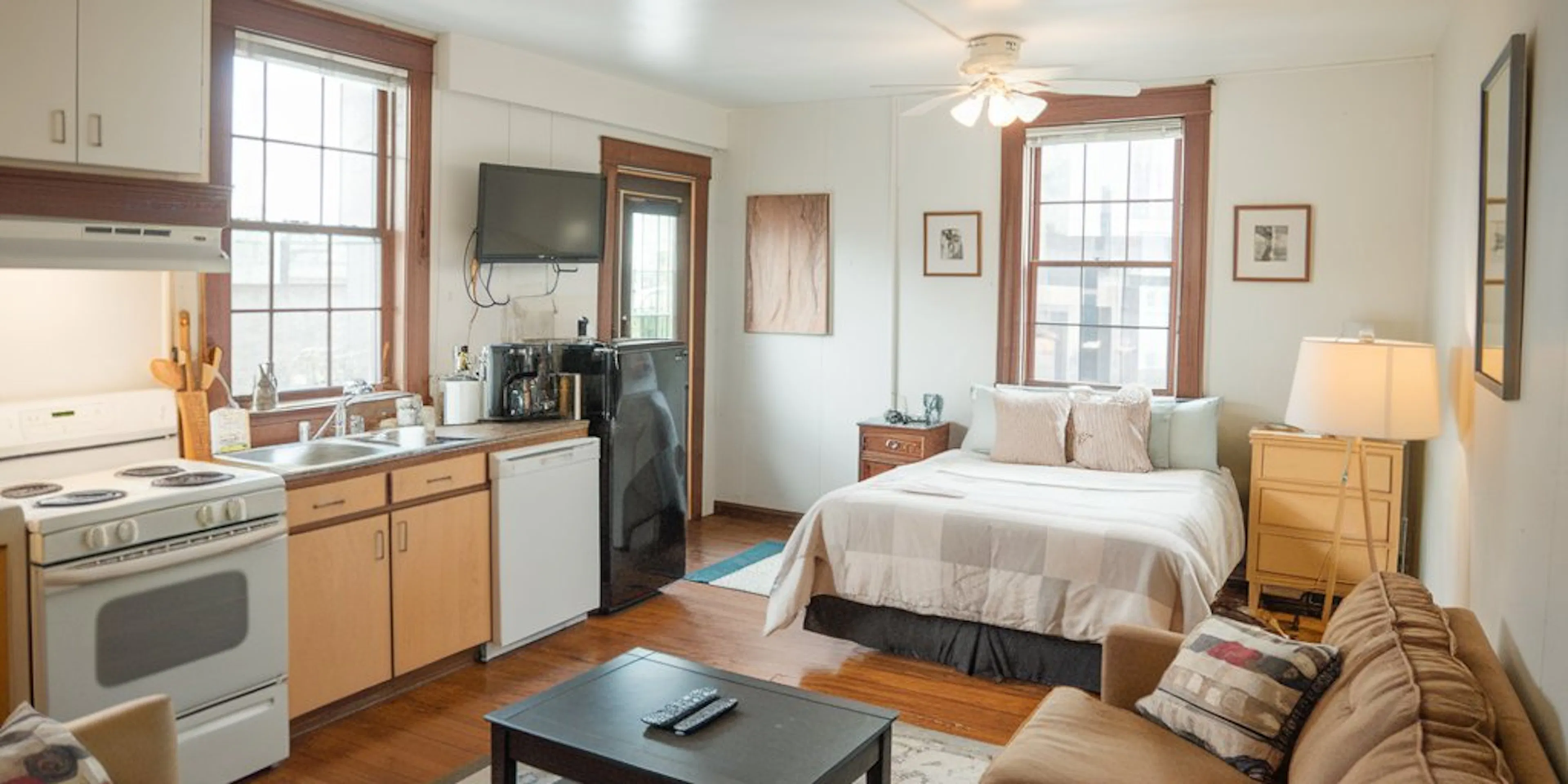 Un studio pour une seule personne