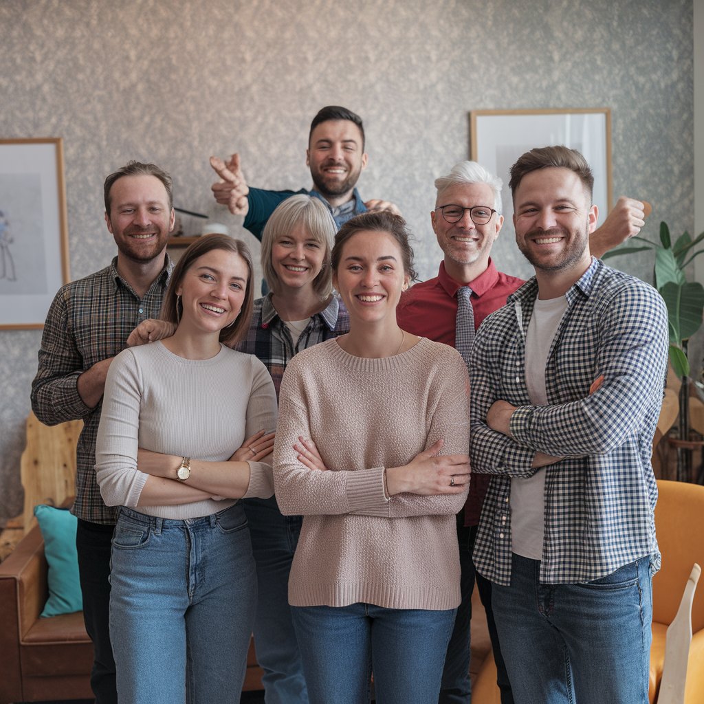 Une famille complète 