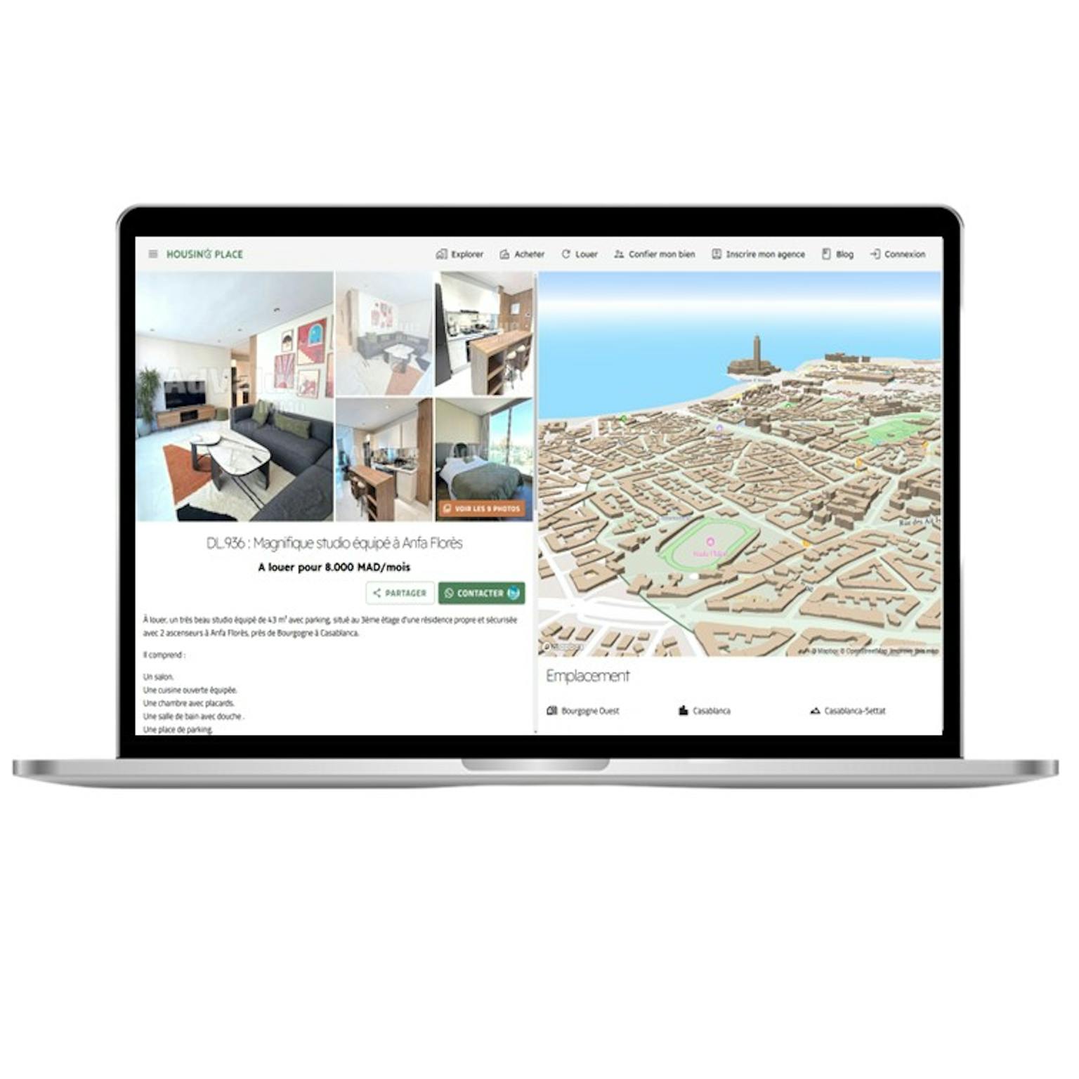 Housing Place Detail Page