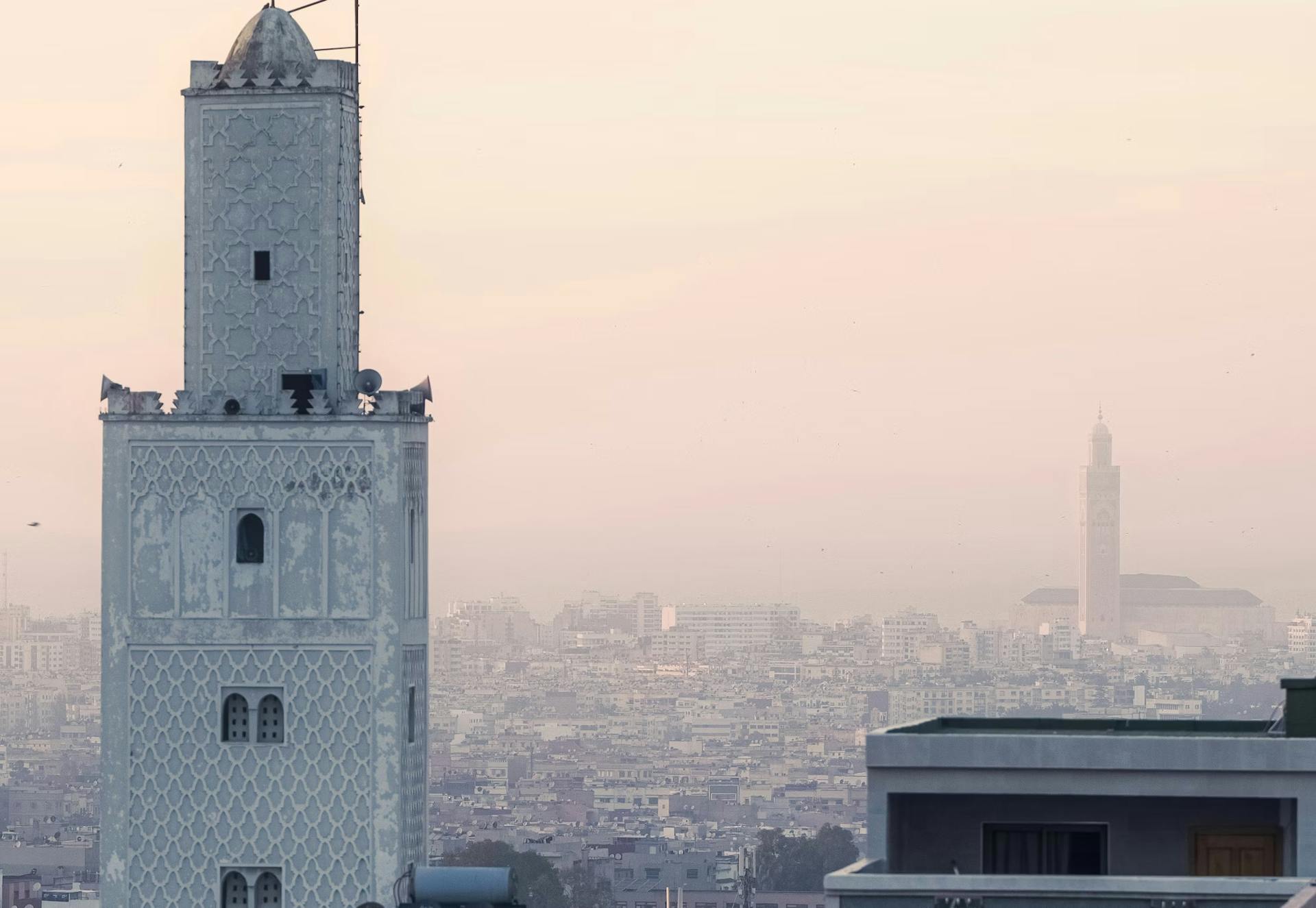 Casablanca city mosquée