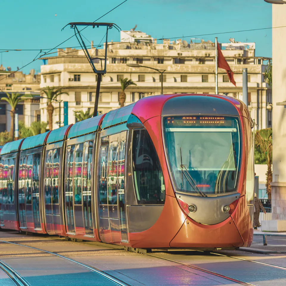 tramway à Casablanca, ville dynamique
