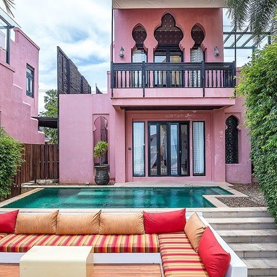 maison prestigieuse style oriental