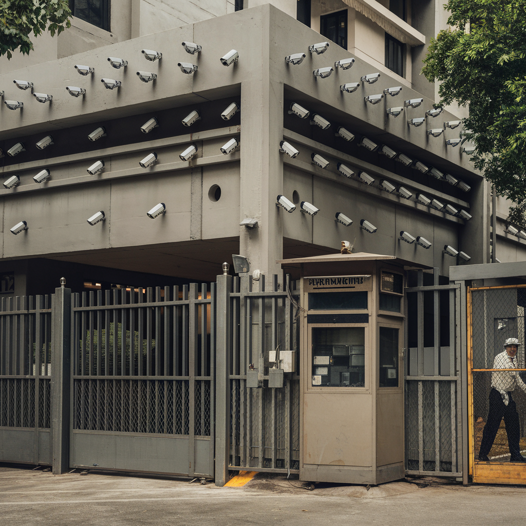 Un batiment bien securisé