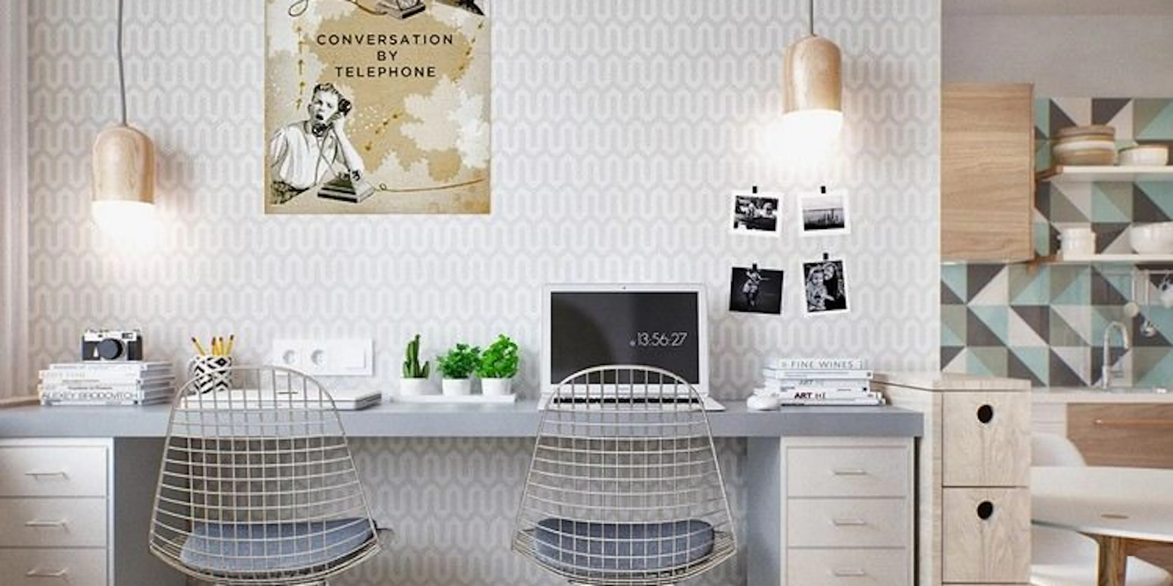 Un joli bureau propre bien rangé