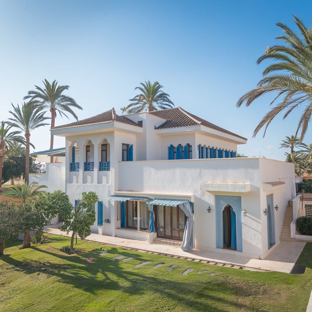 Une maison style maghrébin 